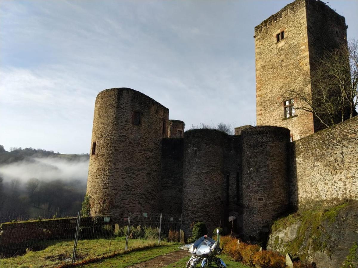 Belcastel  Chambre D'Hotes Au Chateau De Belcastel מראה חיצוני תמונה