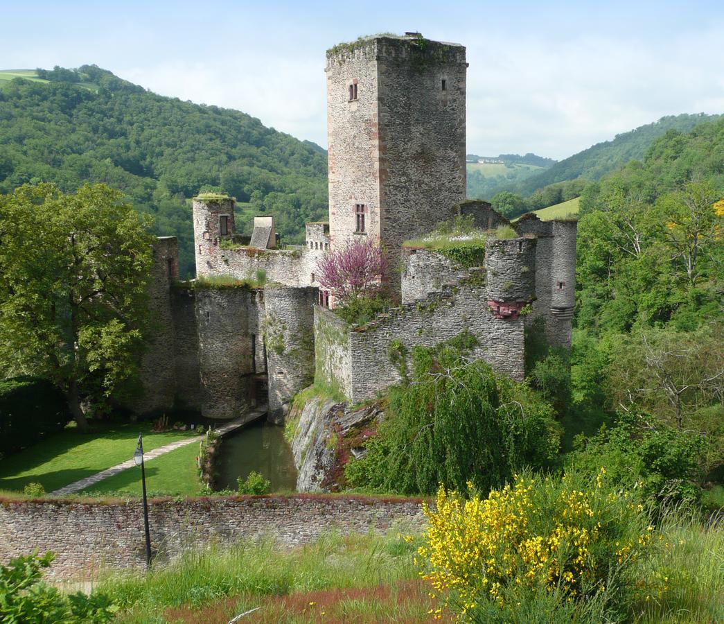 Belcastel  Chambre D'Hotes Au Chateau De Belcastel מראה חיצוני תמונה